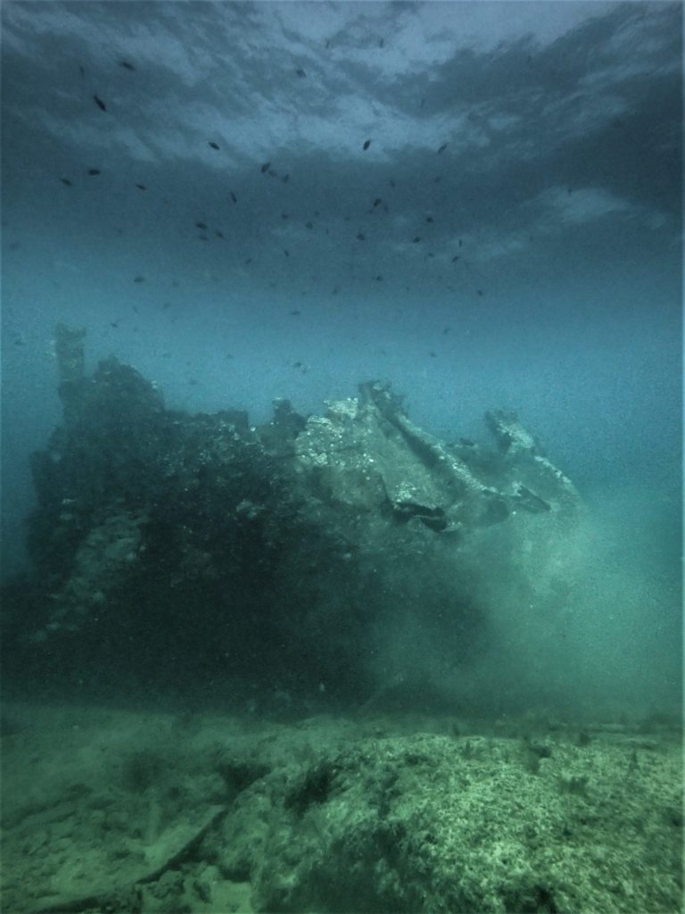 Benwood Shipwreck Exploration Scuba Dive Fun