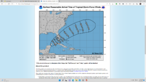 First Tropical Storm 2022 across Florida Keys
